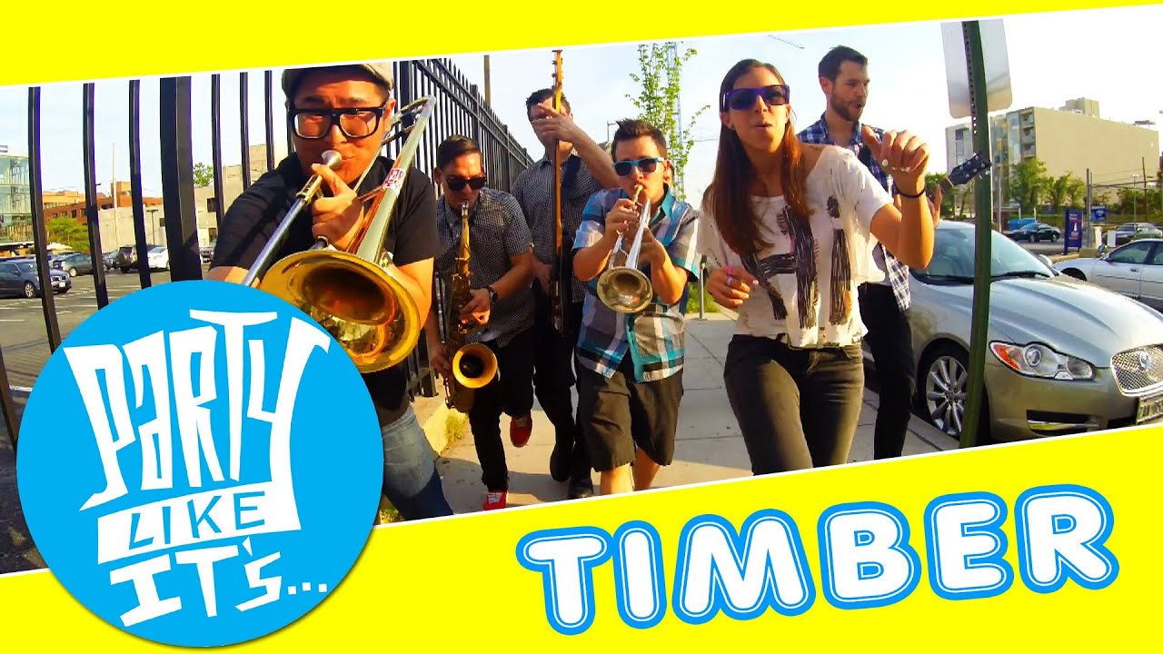 Timber - Pitbull ft. Ke$ha - Ska Cover by Party Like It's... - (Official Music Video)