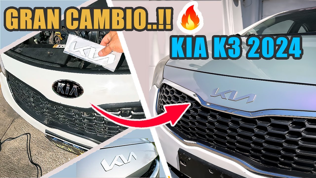 CAMBIO DE EMBLEMAS KIA 2024 - QUEDO COMO DE AGENCIA🔥🔥