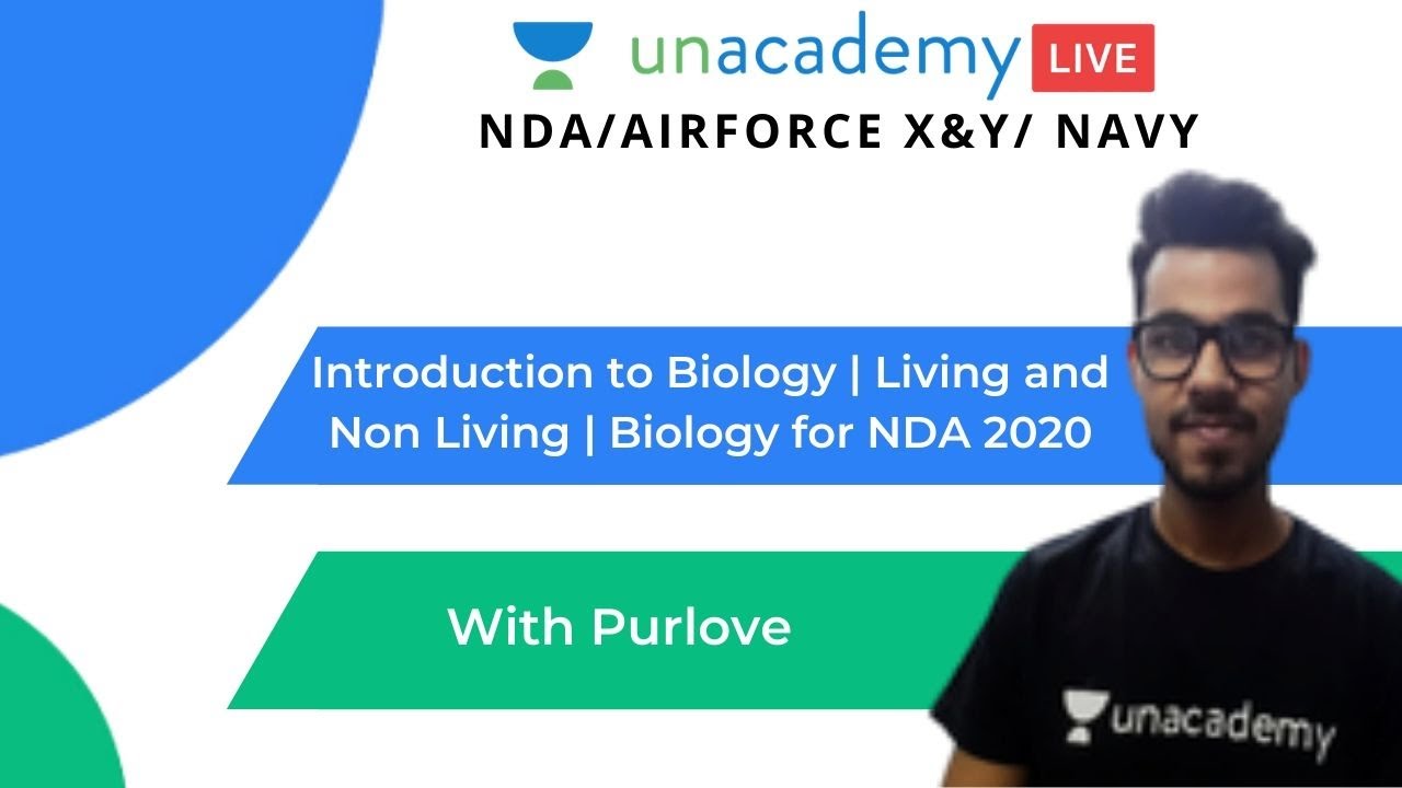 Introduction to Biology | Living and Non Living | Biology for NDA 2020