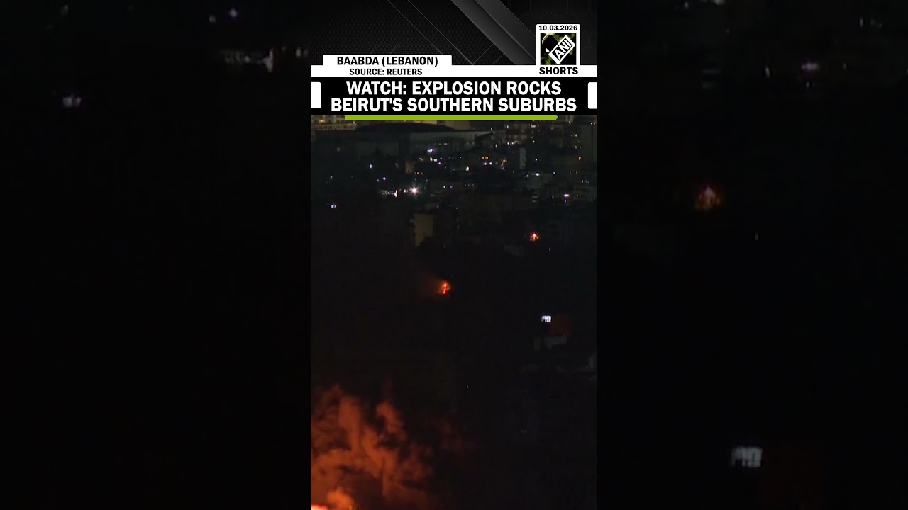 Massive blast rocks Beirut&rsquo;s southern suburbs following Israeli strikes