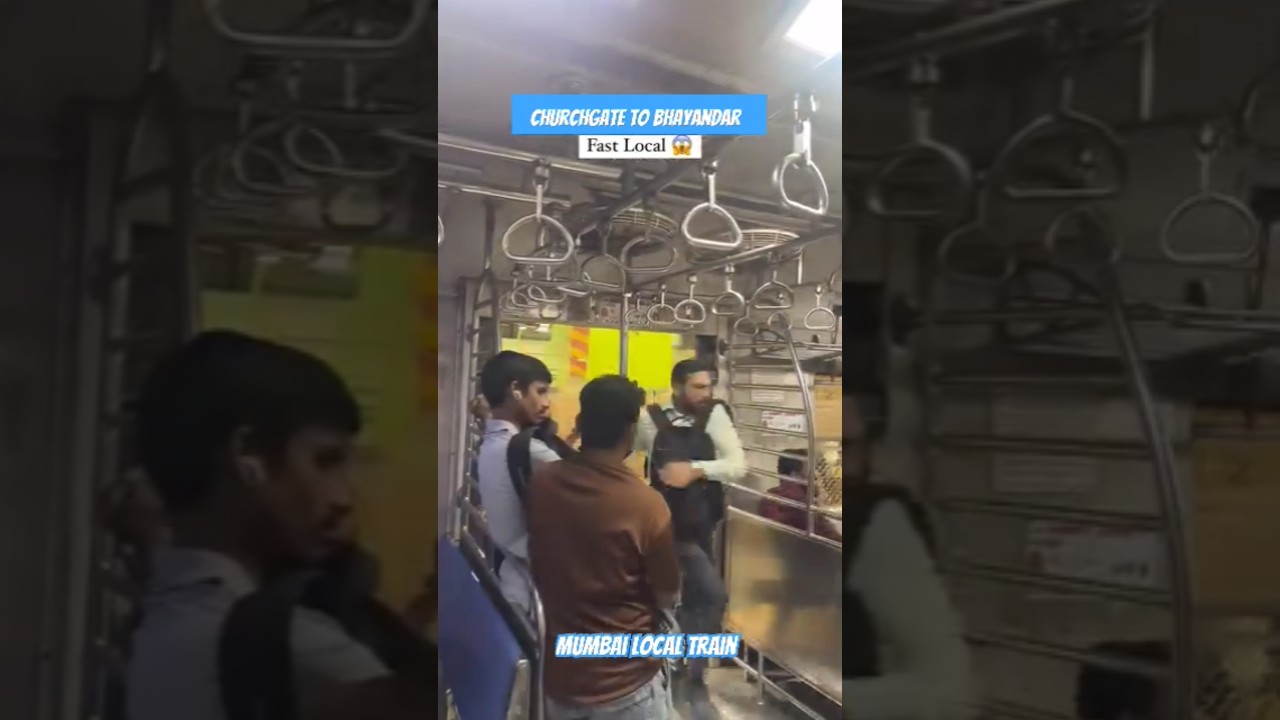 Bhayandar Fast Local Train at Dadar Railway Station Mumbaikars Real Life Struggle