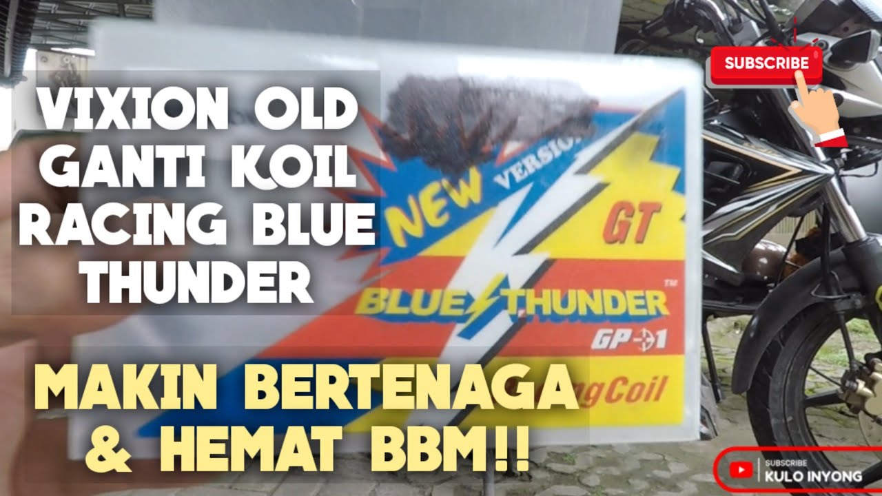 PASANG KOIL BLUE THUNDER DI YAMAHA VIXION OLD ‼️ || TARIKAN ATAS SEMAKIN MANTAP‼️ #yamahavixion