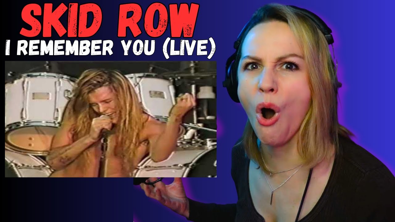 This song hit different - Skid Row I remember you live FIRST TIME HEARING!