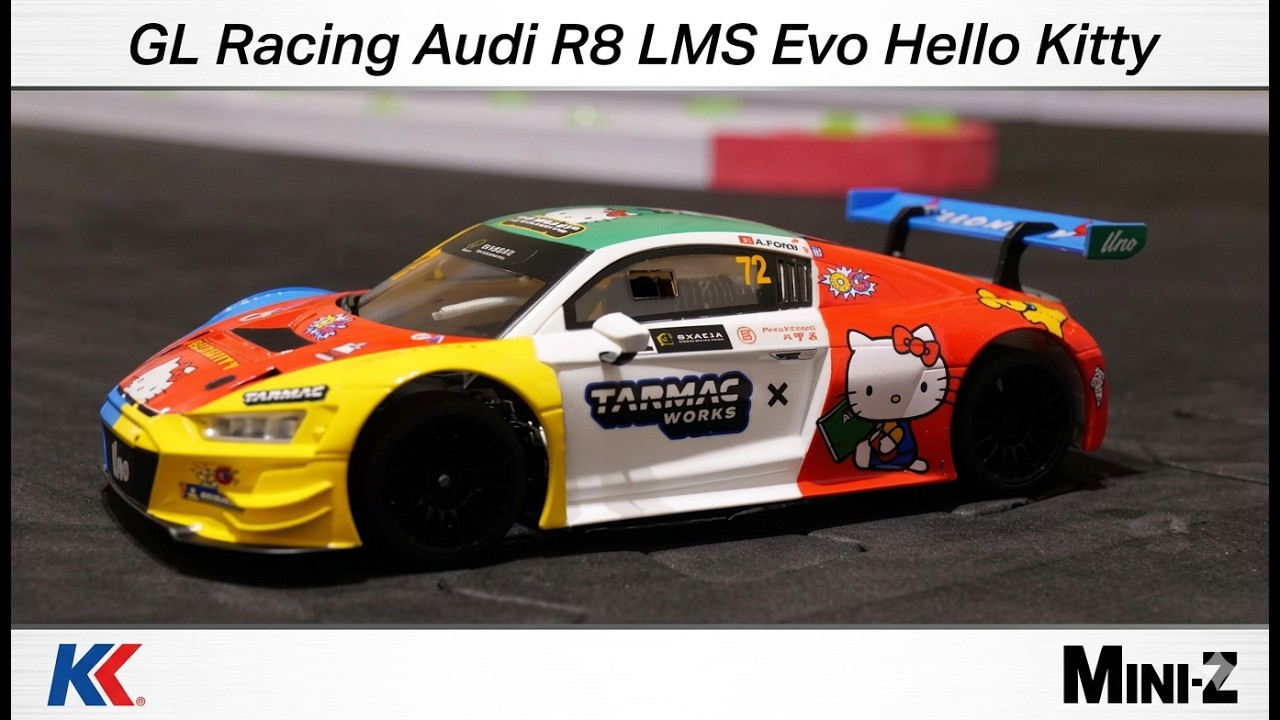 GL Racing Audi R8 LMS Evo Hello Kitty