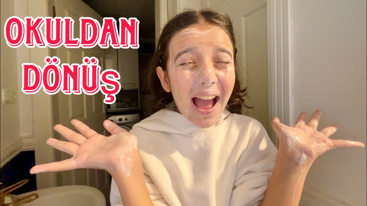 Okuldan Dönüş Akşam Vlog. Eflin Ela Zeybek