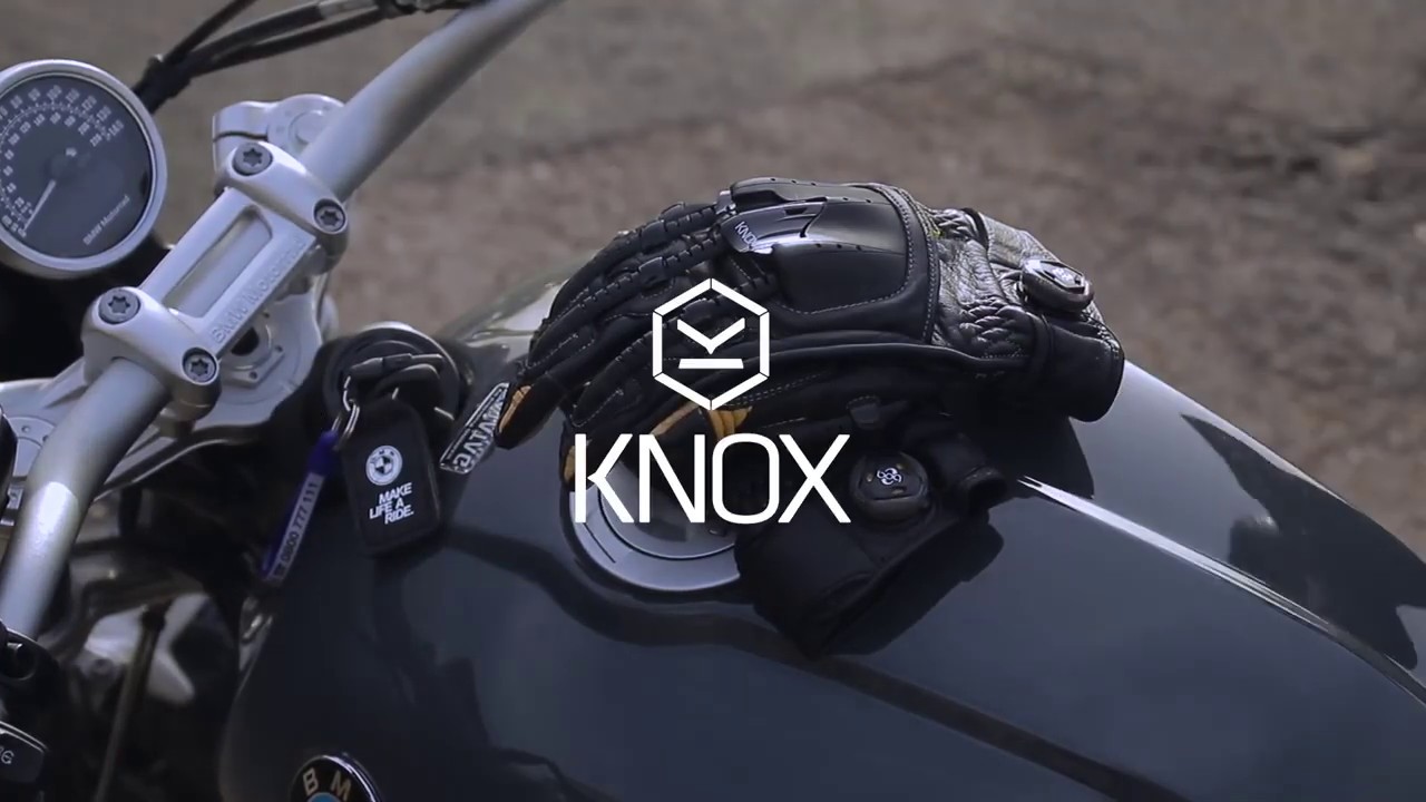 Knox Handroid MK4 Leather Motorcycle Gloves - GhostBikes