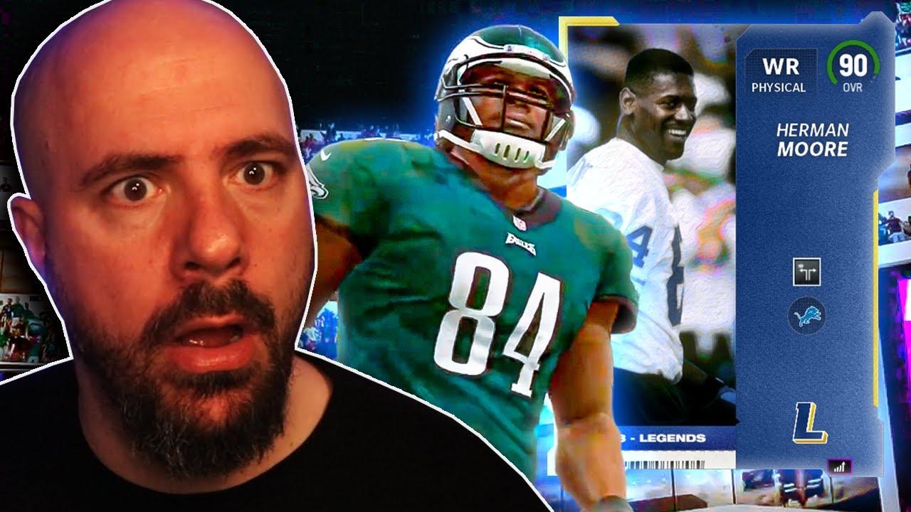 NEW LEGEND HERMAN MOORE CARRIES LEGEND THEME TEAM! - MADDEN 23 GAMEPLAY
