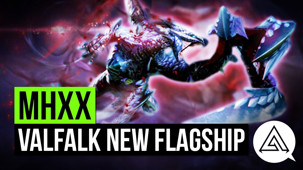 Monster Hunter XX | Valfalk NEW Flagship Monster Gameplay - G3 Urgent Quest