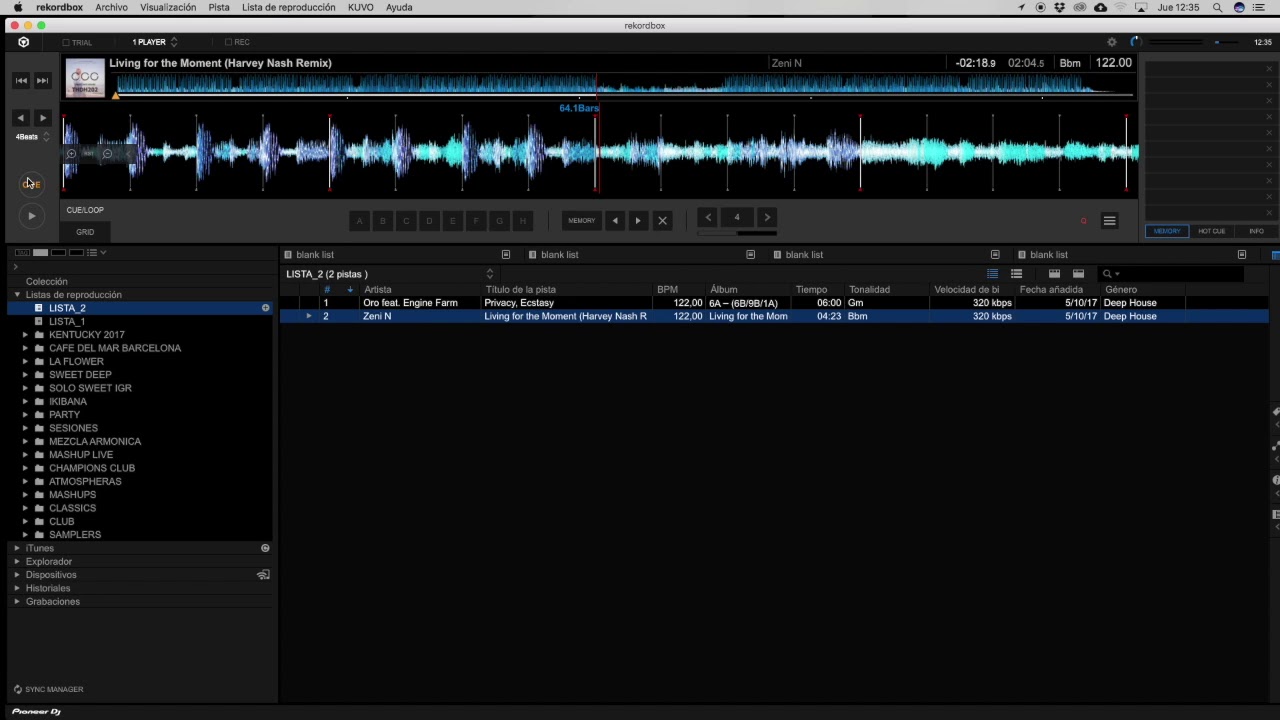JORDI CARRERAS VIDEO TIP 12 - (Palylist + Loops y Hot Cues desde rekordbox modo export)