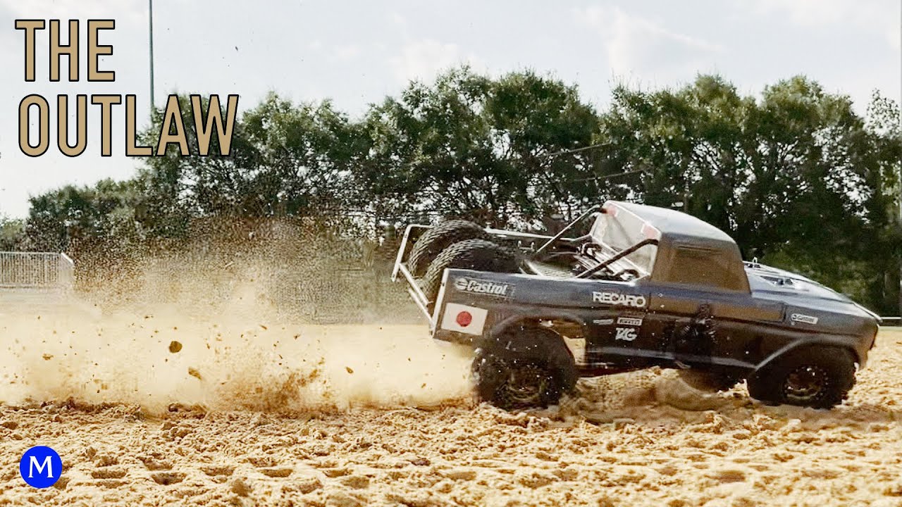 Kyosho Outlaw Rampage 2WD Dirt Run Test
