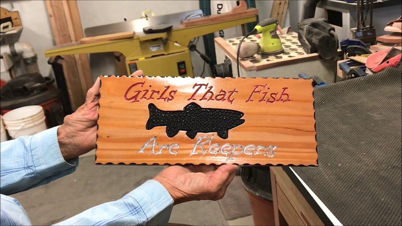 #271 Lady Sign Carver, Her Work and Her Shop + Selling