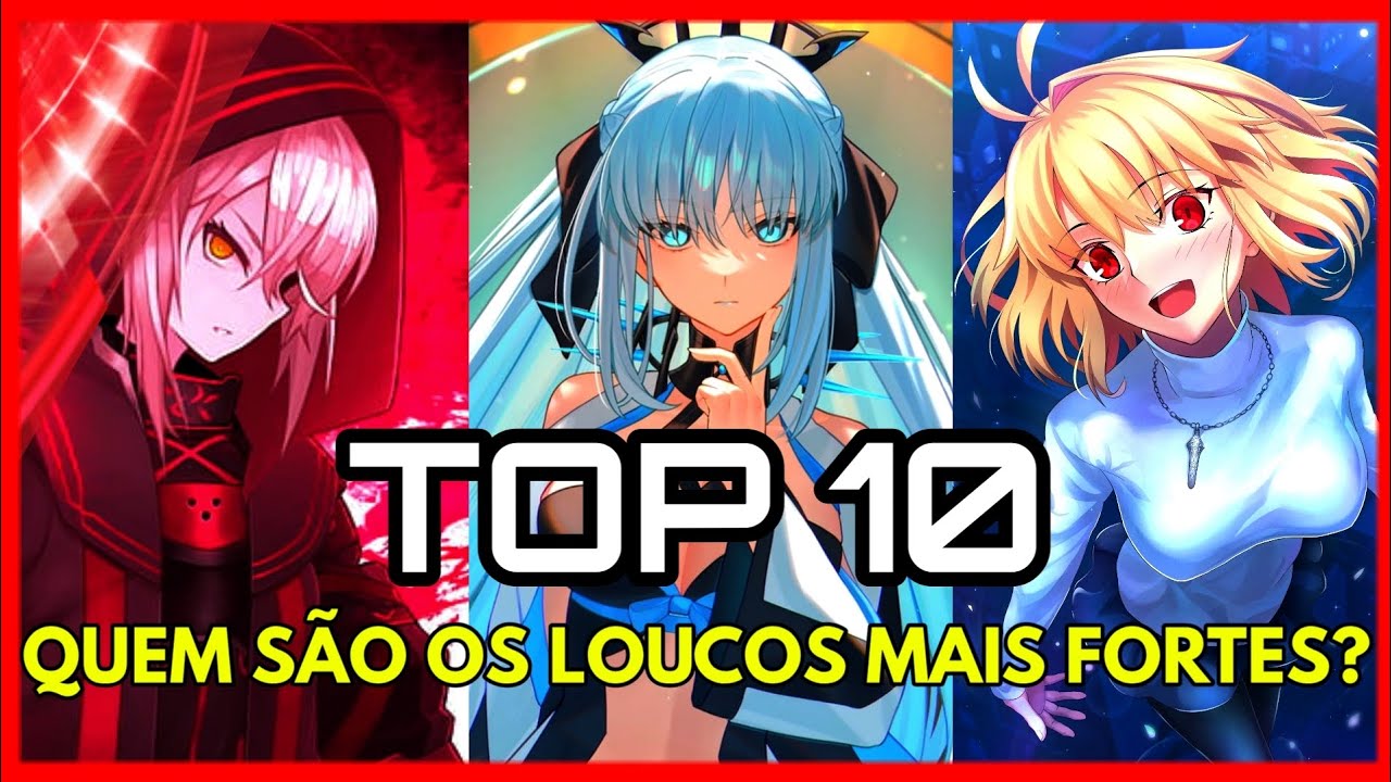 TOP 10 SERVOS BERSERKER MAIS PODEROSOS DO NASUVERSE! (Quem é o Número 1? 🤯)