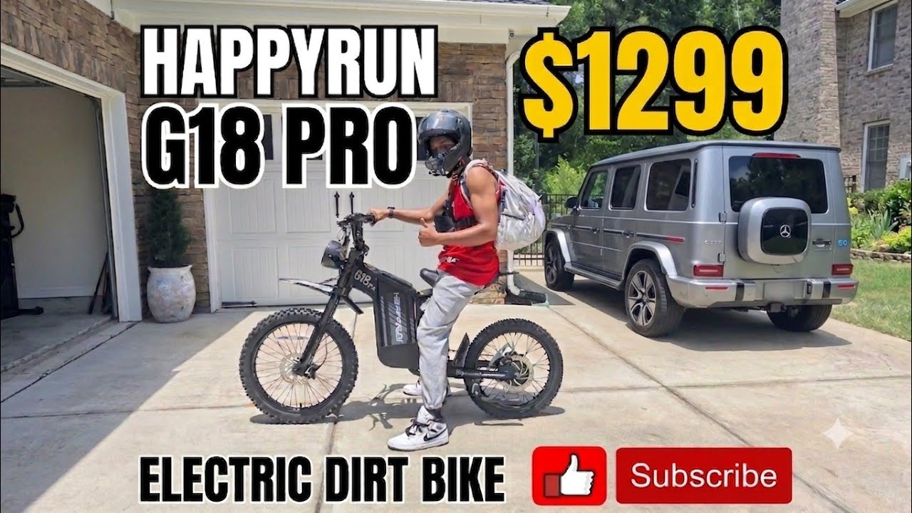 HappyRun G18 Pro 60В и педали