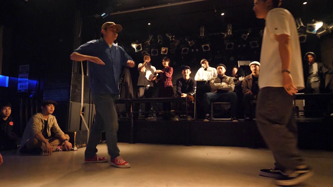 隼 vs FatSnake FINAL Popper's College vol.2 POP DANCE BATTLE