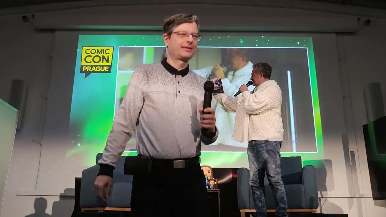 Martin Dejdar o Ozzákovi a Zdivočelé zemi. Comic-Con Prague 2025 Ozzák #comicconprague #comiccon