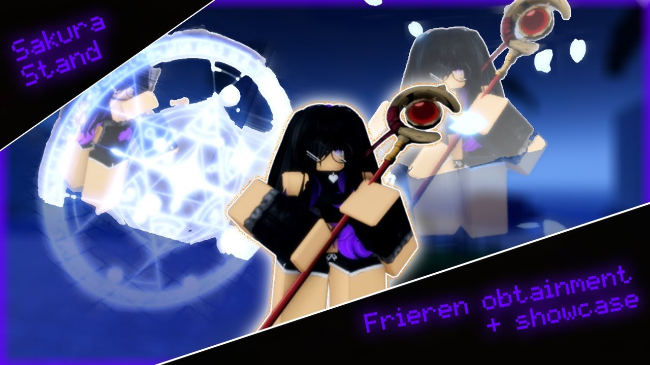 Frieren showcase + obtainment in Sakura Stand [New update]