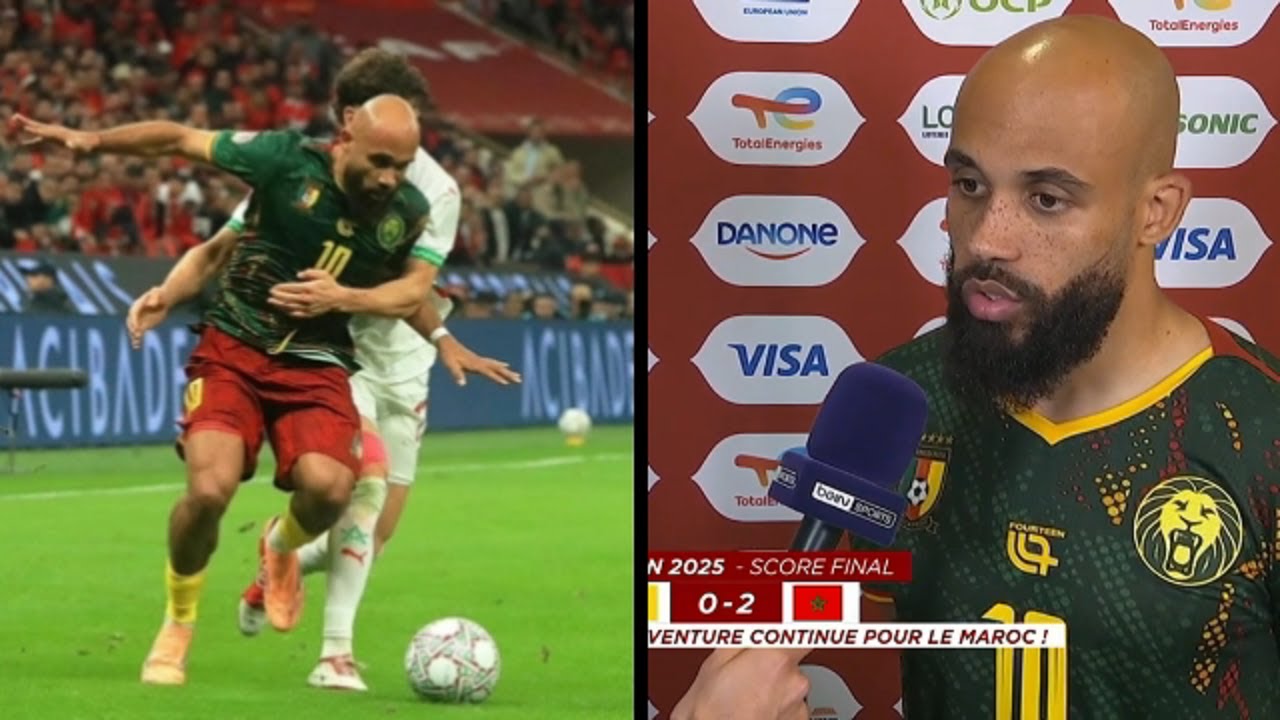 B.Mbeumo CAMEROUN 0-2 MAROC : LE MAROC A ACHETE L'ARBITRE IL Y AVAIT PENALTY POUR NOUS !!!