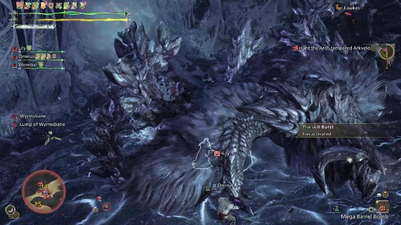Monster Hunter Wilds Arch Tempered Arkveld