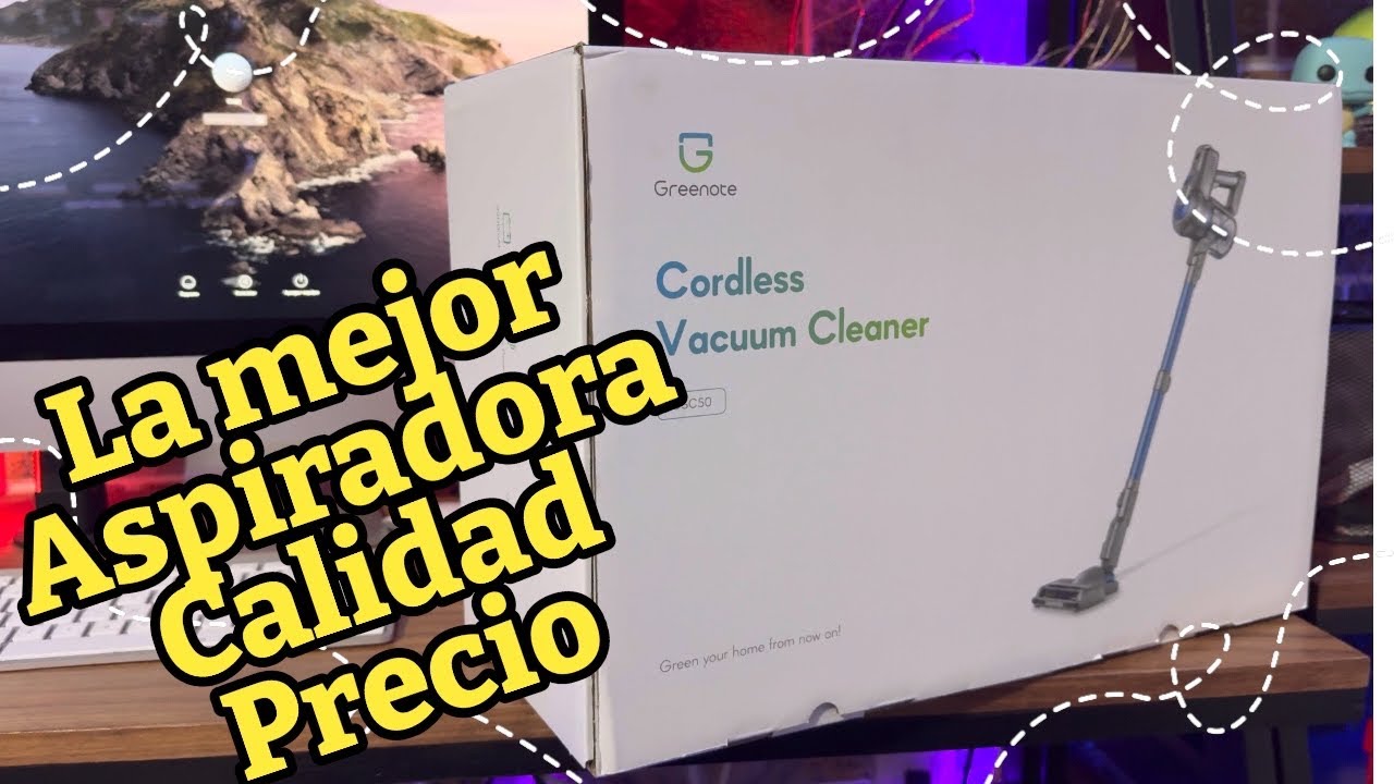COMPRE LA ASPIRADORA INALAMBRICA GREENOTE EN AMAZON | VALE LA PENA ?
