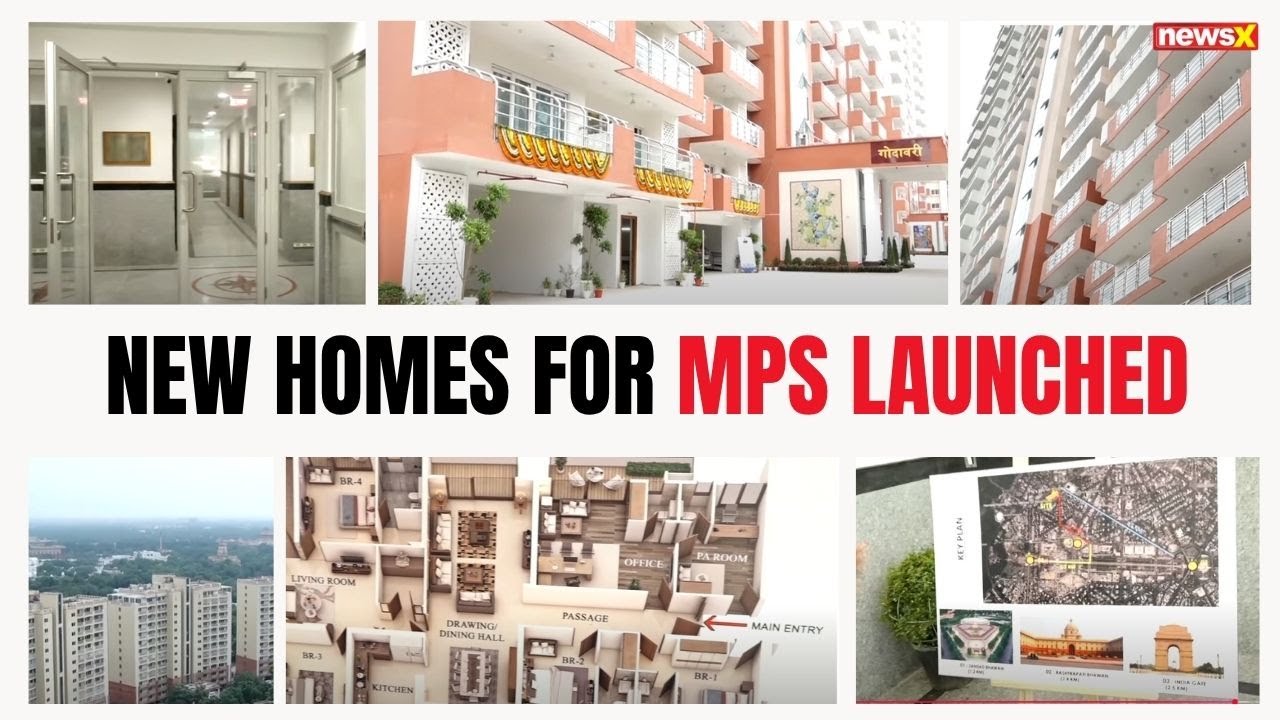 PM Modi Launches MP Housing Project with 184 Flats at Baba Kharak Singh Marg | NewsX