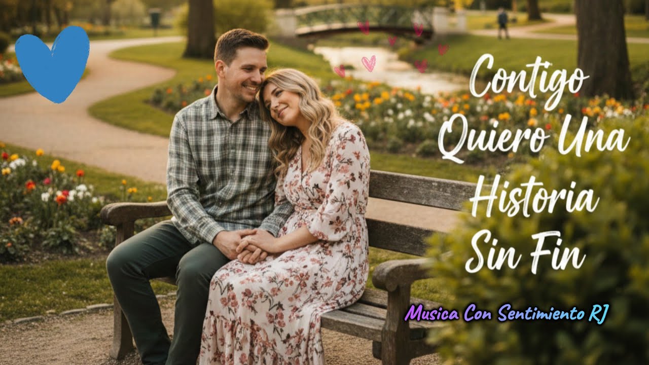 ❤️Contigo Quiero Una Historia Sin Final | Balada Rom&aacute;ntica Para Dedicar Al Amor De Tu Vida ⏳❤️