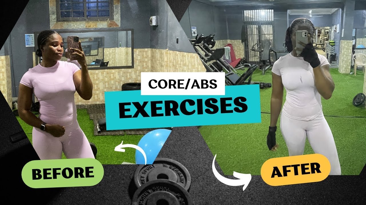 5 CORE/ ABS EXERCISES THAT TRANSFORMS MY TUMMY#fit #viral #viralvideo #trending #abs 