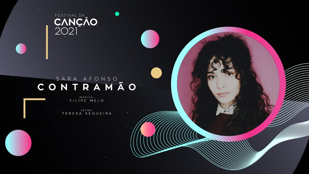 Sara Afonso - Contramão (Lyric Video) | Festival da Canção 2021