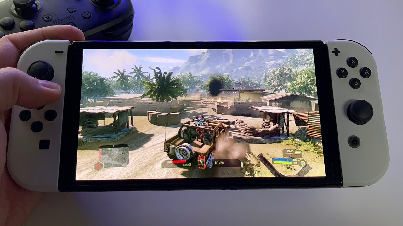 Crysis Remastered - is it worth it in 2022? | Nintendo Switch OLED gameplay