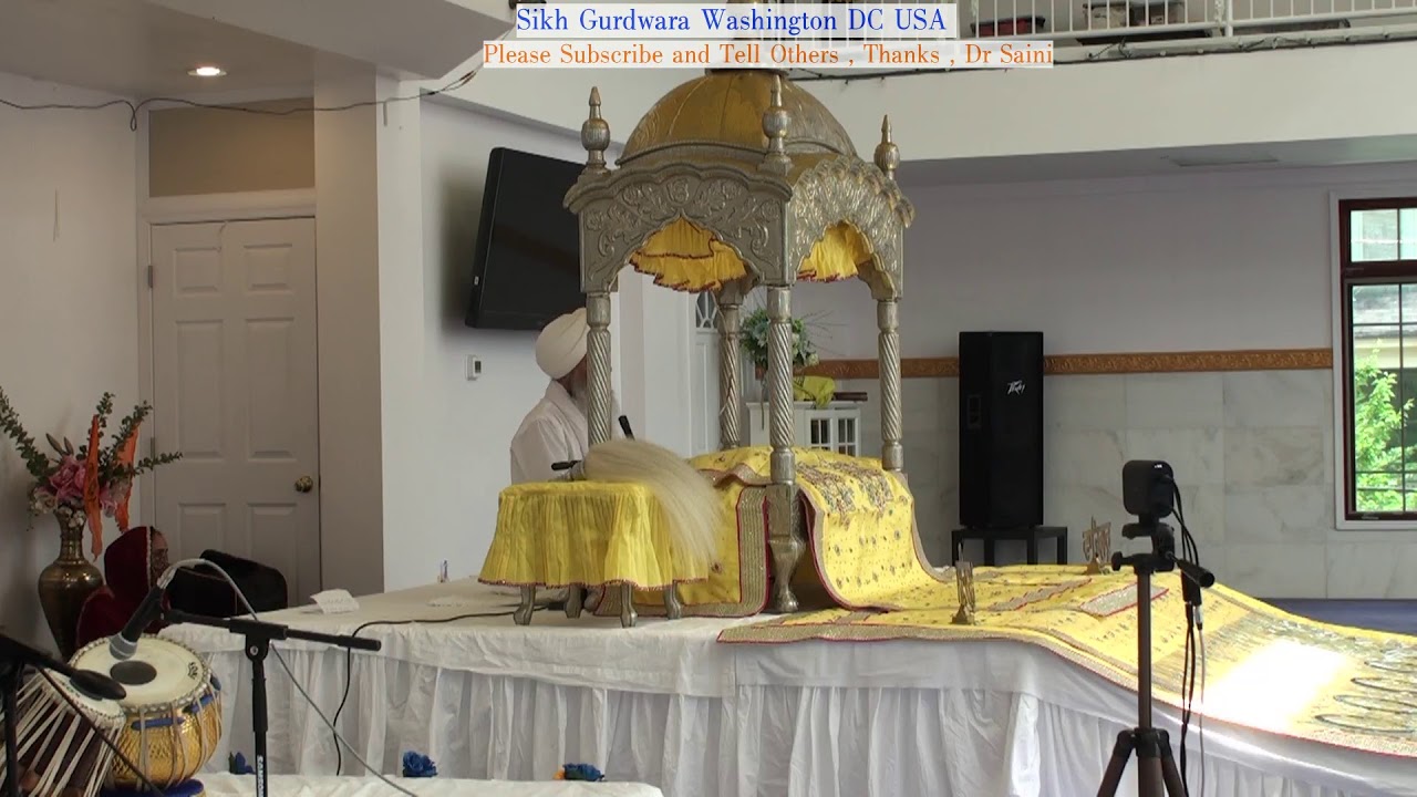 Sikh Gurdwara DC Washington USA LIVE