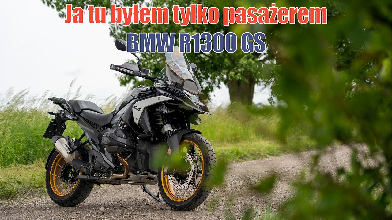 BMW R1300 GS - ja tu byłem tylko pasażerem #bmwmotorrad #motocykle #motovlog
