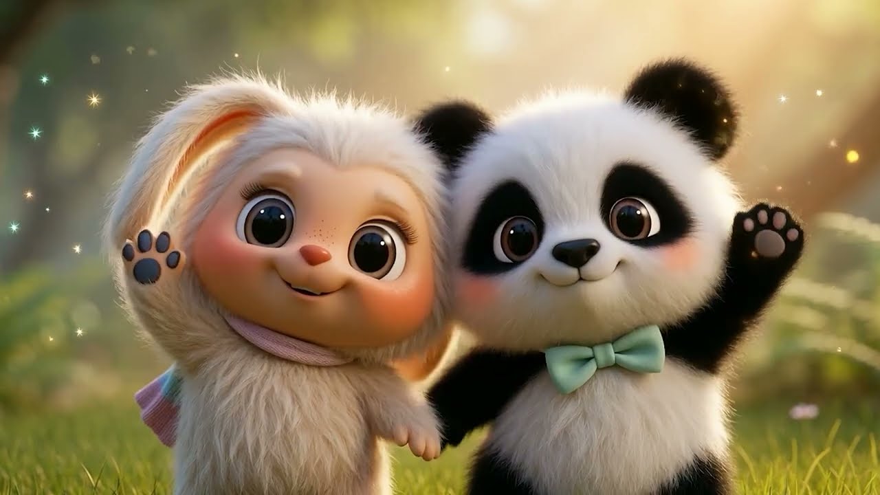 ¡Solo los MÁS CUTES! 🥹💖 La canción de la AMISTAD en el bosque