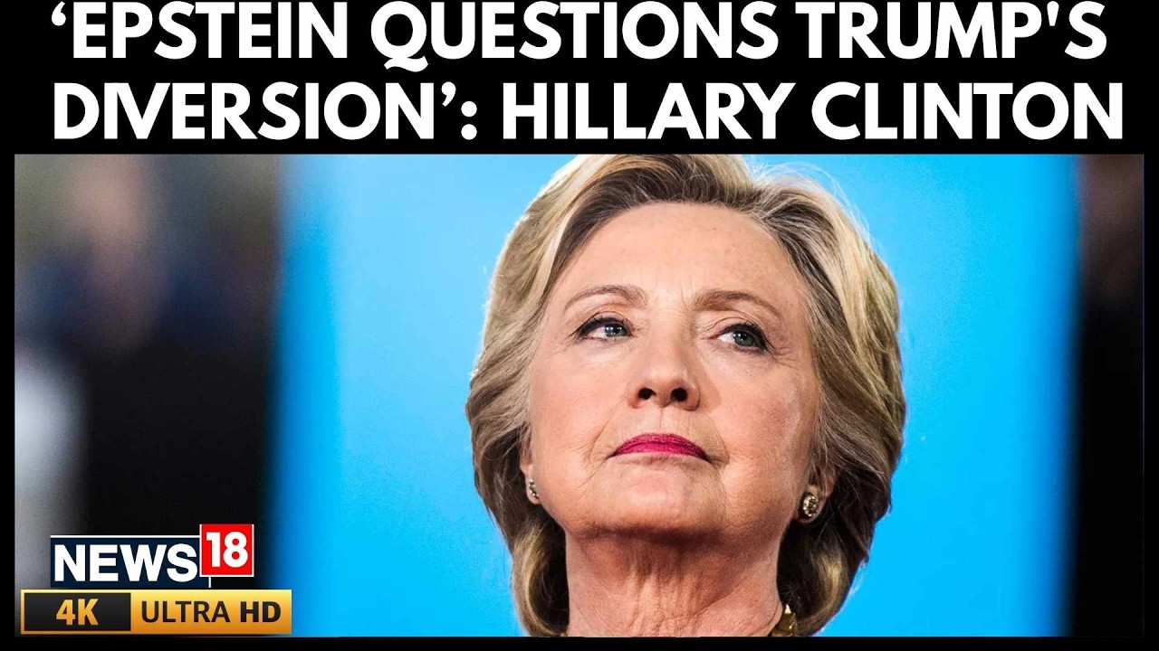 Hillary Clinton Calls Epstein Questions a Diversion, Demands Full Transparency | Epstein Files | 4K
