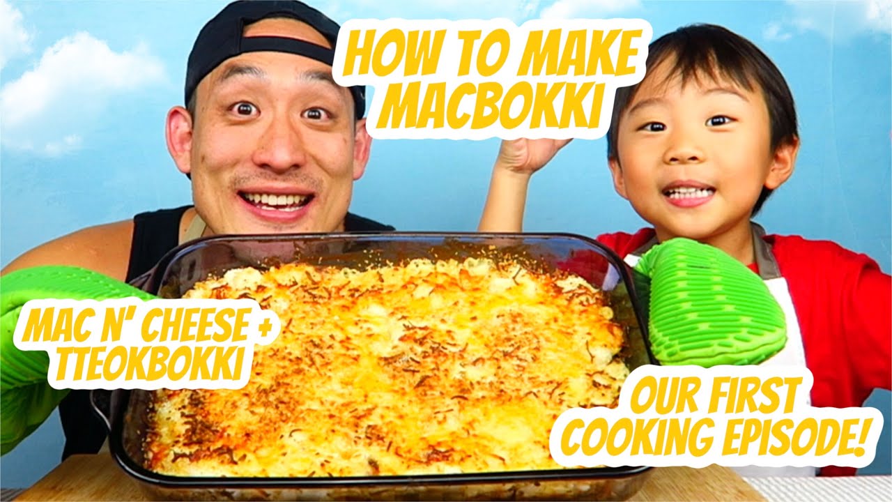 How to make- MacBokki! Mac n Cheese + Tteokbokki! Learn to make MACBOKKI with the COOKING BROS