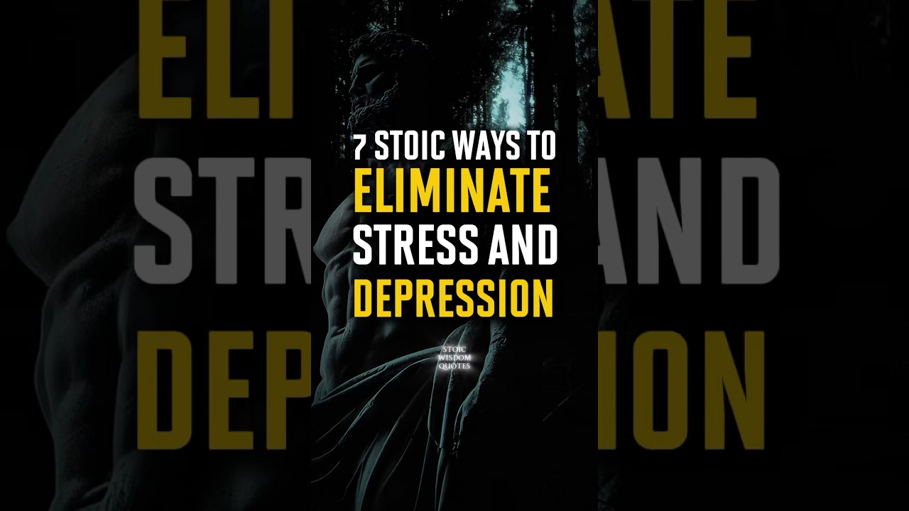 7 Simple Habits to Eliminate Stress 🌿 Stoic Philosophy