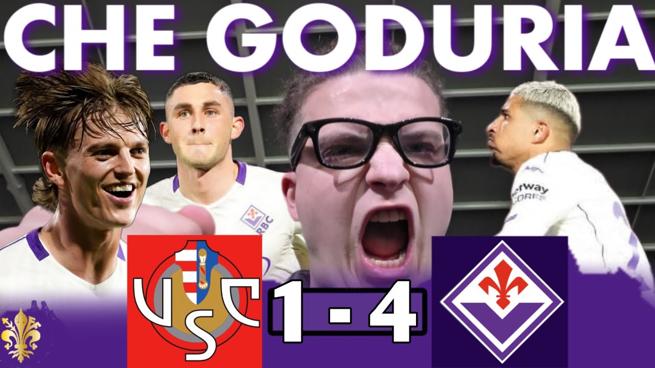 [GODOOOO] LIVE REACTION DALLO STADIO CREMONESE FIORENTINA 1-4: GOL PARISI PICCOLI DODO GUDMUNDSSON 