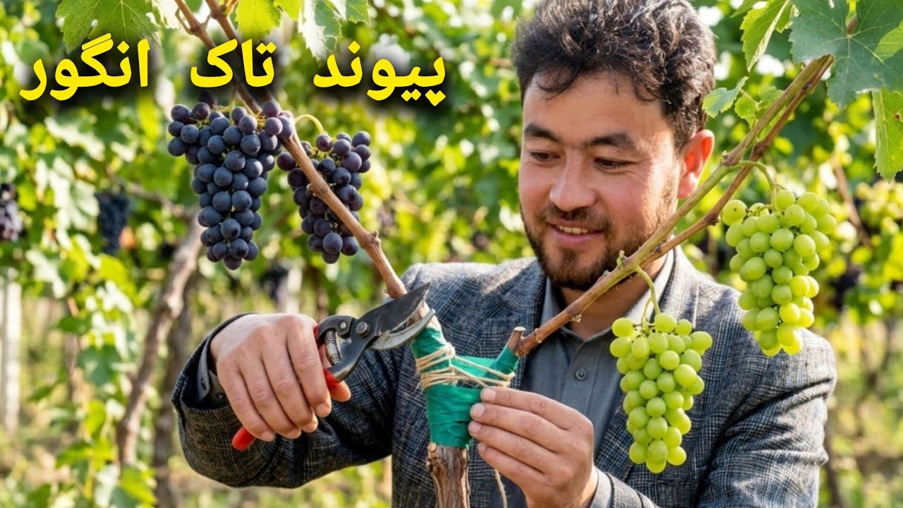 پیوند تاک انگور 