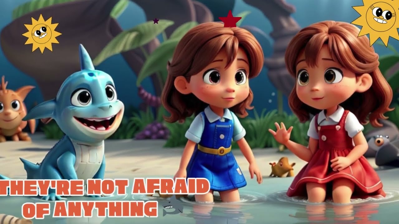 Cora and her friends love to play in the ocean 🌊