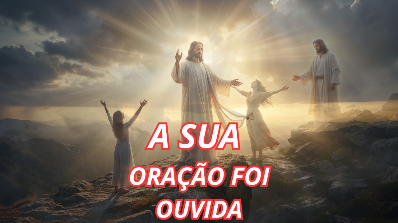 A SUA ORAÇÃO FOI OUVIDA