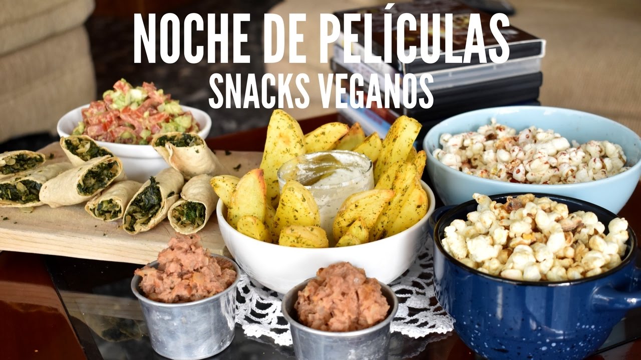SNACKS VEGANOS PARA NOCHE DE PELIS - VIDA VEGANA