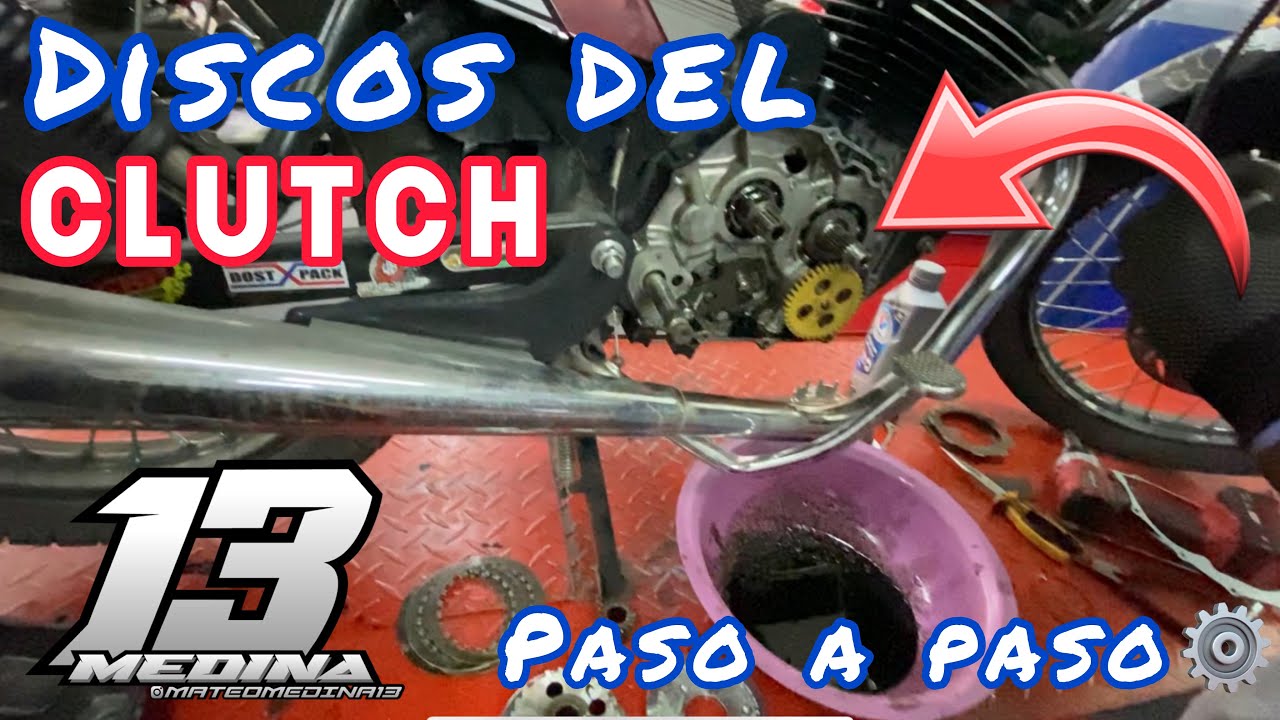 CÓMO CAMBIAR LOS DISCOS DEL CLUTCH AKT NKD 125 ⚙️ PASO A PASO 🔧