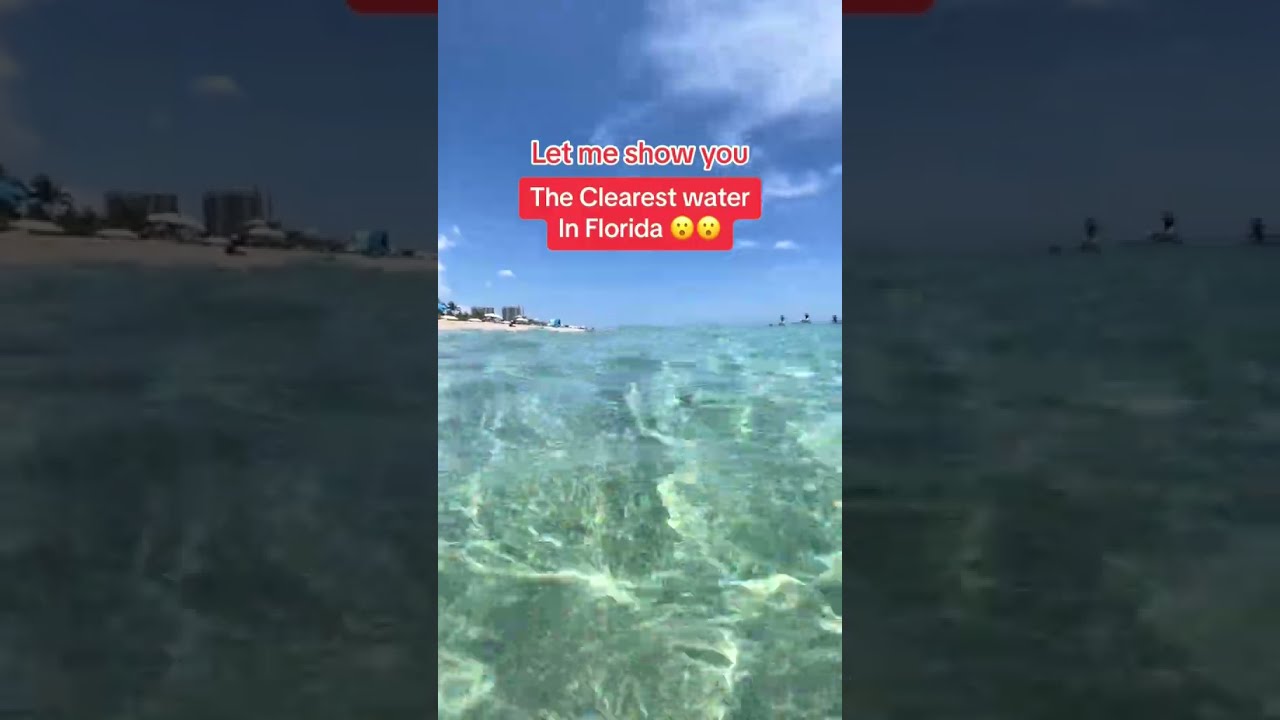 Crystal Clear Water of Singer Island 🏖️