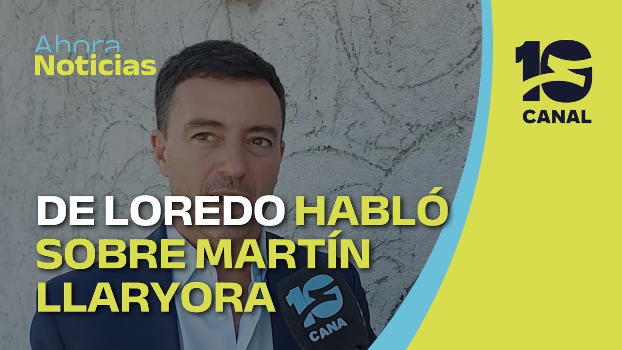 Rodrigo de Loredo tras el discurso de Llaryora: 