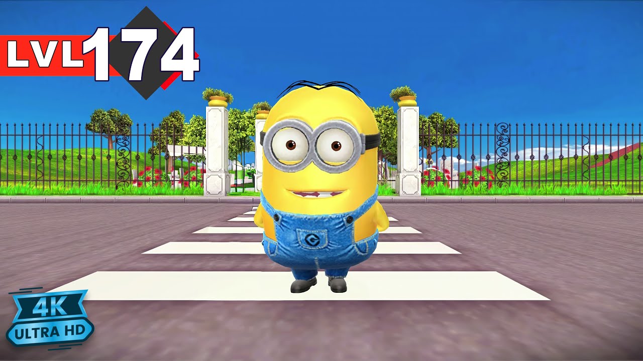 Minion Rush Dave Minion at Minion Park | Level 174 Fullscreen 4K