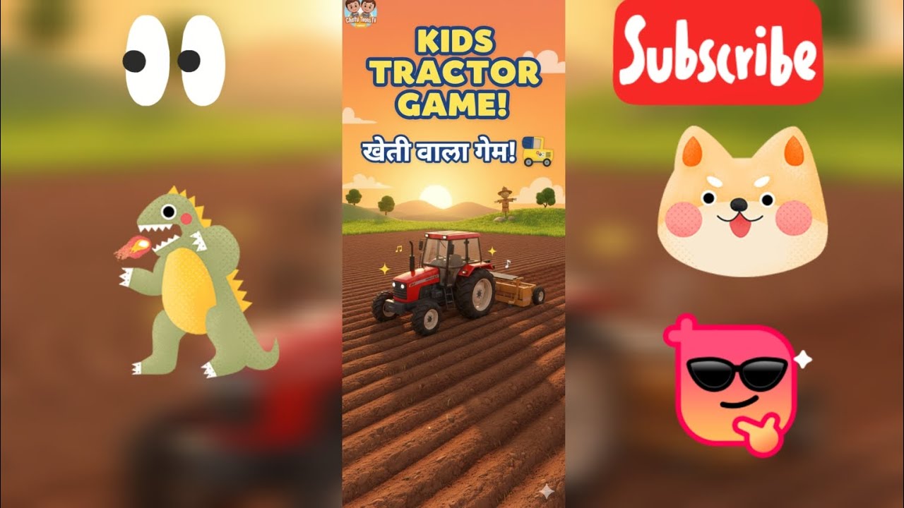  Kheti Wala #Tractor Game 🚜 | Chotu Toons TV #training 📸 