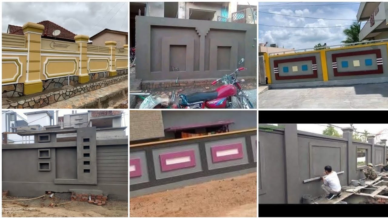 Latest 50+ Boundary Wall Design 2025 || Wall Design || Compound Wall Design || Boundary Wall ideas