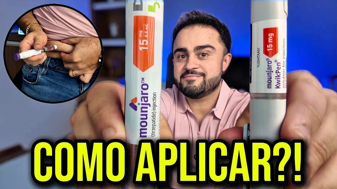 Como usar Mounjaro? Assista antes!