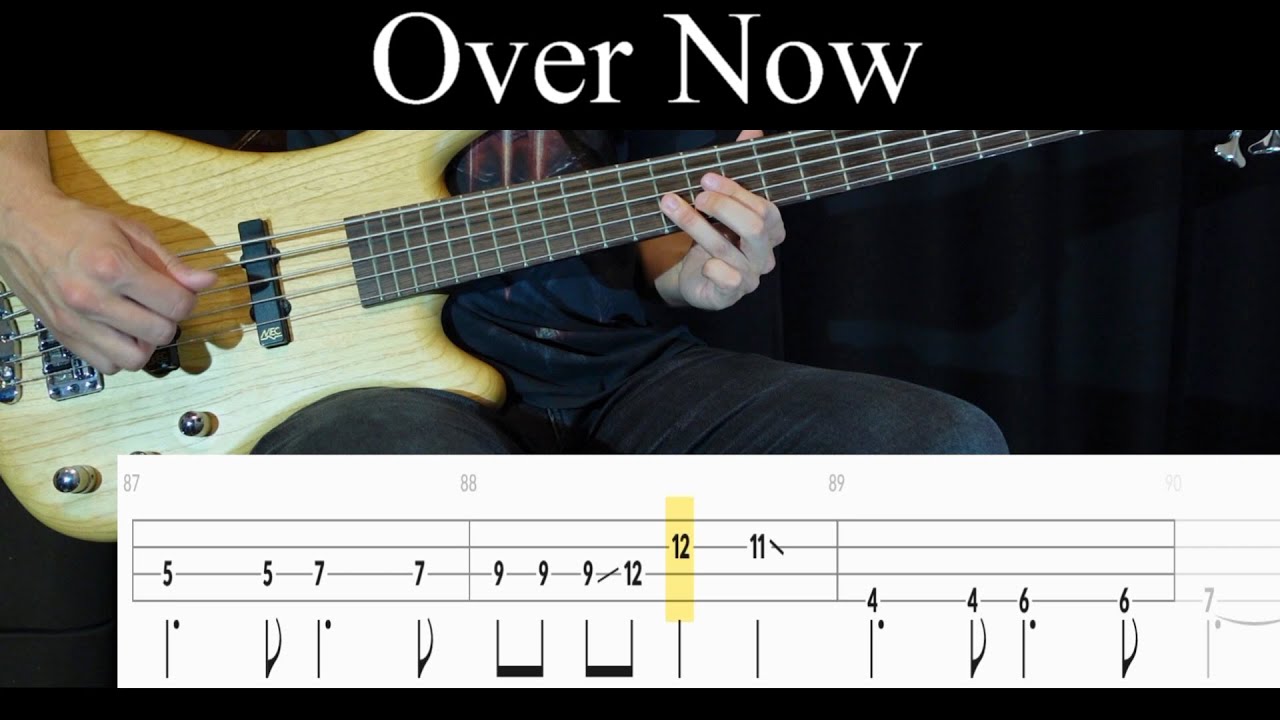 Over Now (Alice in Chains) - Bass Cover (With Tabs) by Leo Düzey