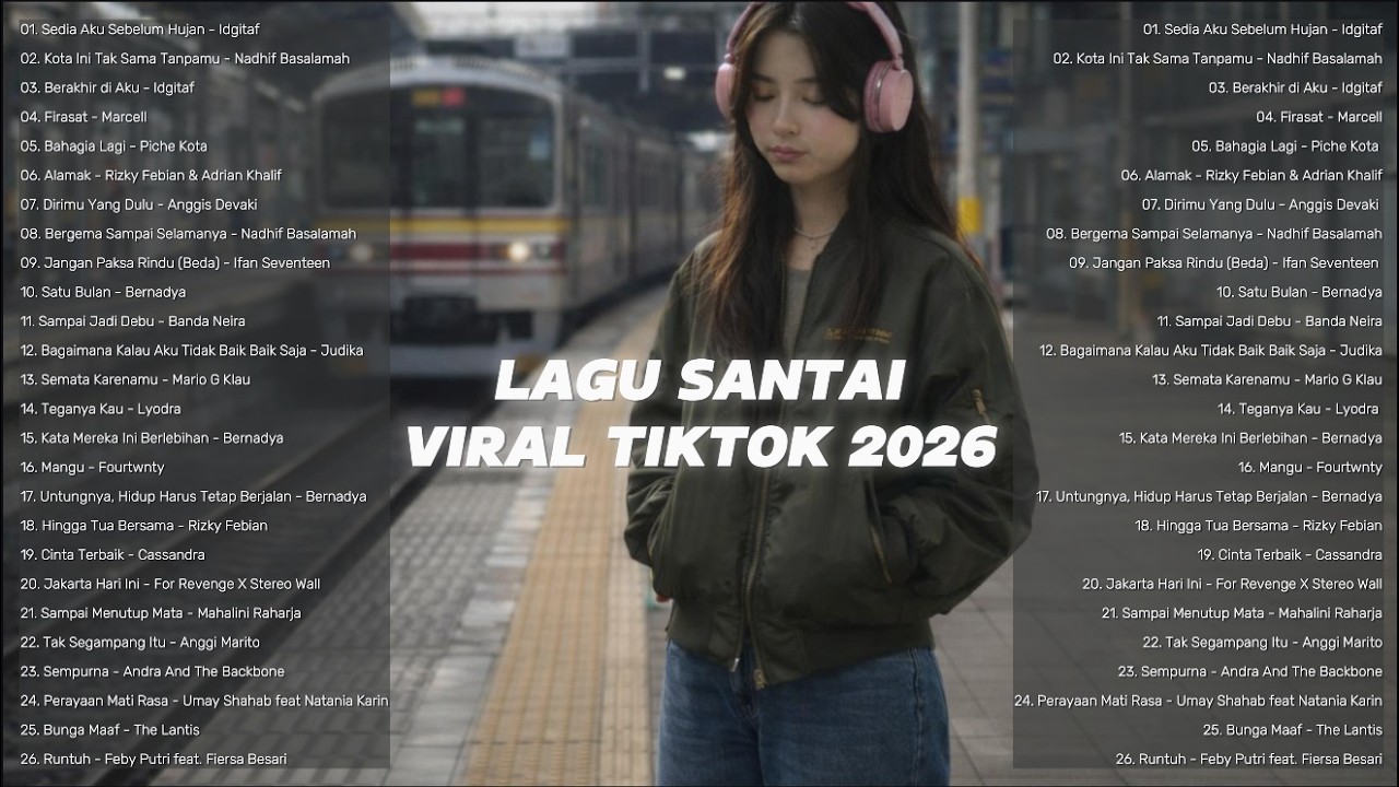 tanpa iklan Lagu Santai Viral Tiktok 2026 — Lagu Santai Buat Kerja 2026 #laguindonesia2026