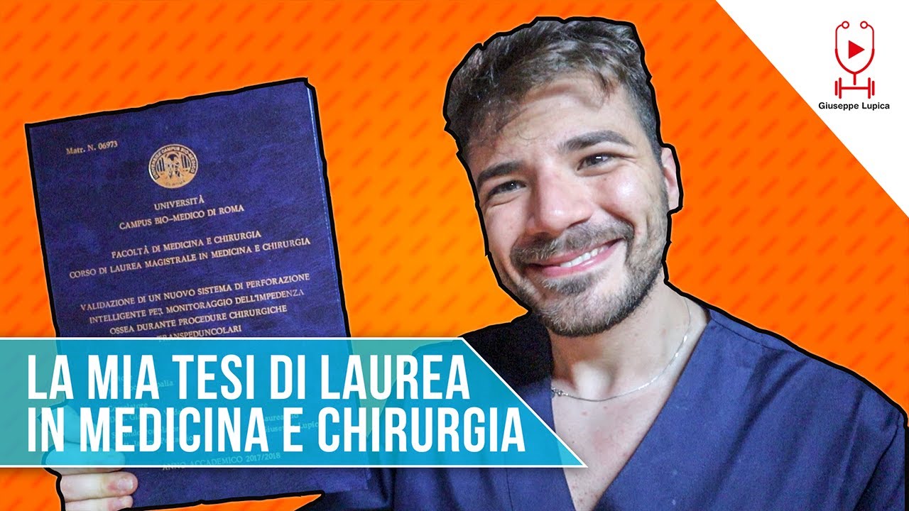 ERA IMPOSSIBILE FARLO: LA MIA TESI DI LAUREA IN MEDICINA