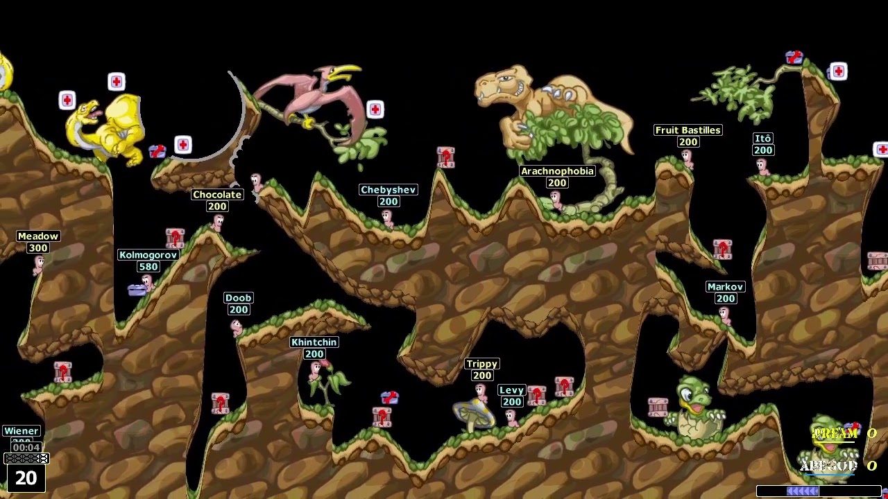 Worms Armageddon - Kaos League Match #95 - Abegod vs Dream